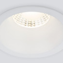 Встраиваемый светодиодный светильник 7W 3000K WH белый 15266/LED (a063925) 