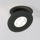 Встраиваемый светодиодный светильник 6W 4000K чёрный 25084/LED (a063675) 