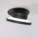 Встраиваемый светодиодный светильник 6W 4000K чёрный 25084/LED (a063675) 
