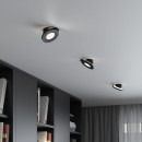 Встраиваемый светодиодный светильник 6W 4000K чёрный 25084/LED (a063675) 