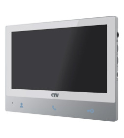 Видеодомофон CTV-M4701 AHD W белый экран 7" с поддержкой формата AHD CTV