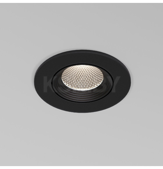 Светильник встраиваемый светодиодный Even черный 25094/LED (a065459) 