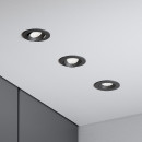Светильник встраиваемый светодиодный Even черный 25094/LED (a065459) 
