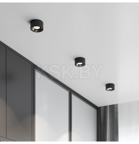 Светильник встраиваемый светодиодный Glam черный 25095/LED (a065710) 