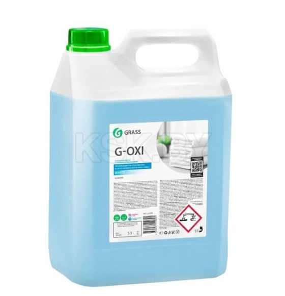Пятновыводитель-отбеливатель G-Oxi  для белых вещей с активным кислородом (канистра 5,3) (125539) 