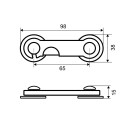 Блокиратор мебельный Palladium BS 4603