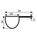 Уголок защитный малый Palladium BS 4622 