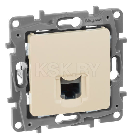 Розетка комп. RJ-45 (слоновая кость) Etika Legrand (672341) 