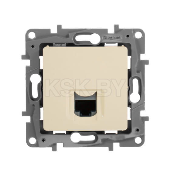 Розетка комп. RJ-45 (слоновая кость) Etika Legrand (672341) 