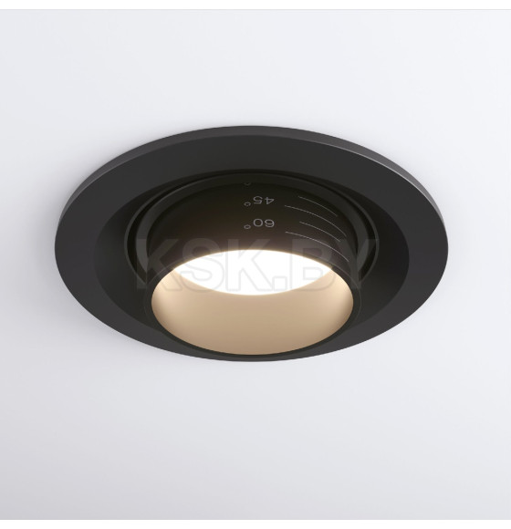 Потолочный светодиодный светильник 15W 3000K черный 9920 LED (a064033) 