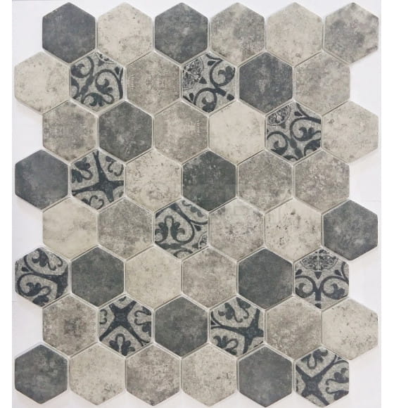  Мозаика Draft Grey 345*300*6 мм