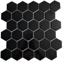  Мозаика Hexagon Black Glossy 280*286*8 мм