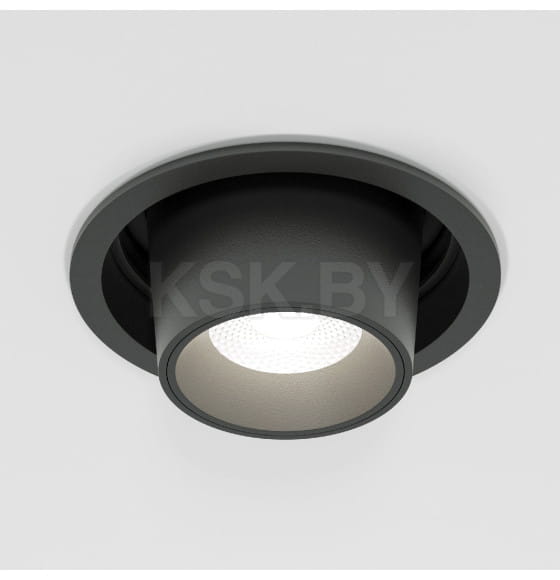 Потолочный светодиодный светильник 8W 4000K чёрный 25086/LED (a063992) 