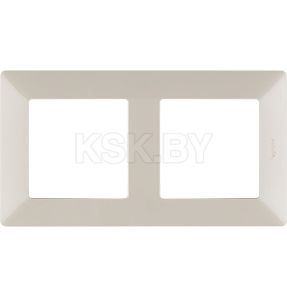Рамка 2-места сл. кость Life Legrand (754042) 