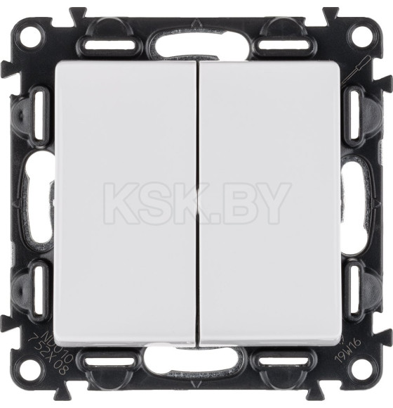 Переключатель 2-кл. белый Life Legrand (752408) 