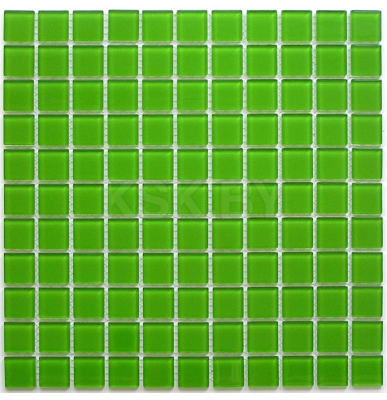 Мозаика Green glass 4*25*25 300*300