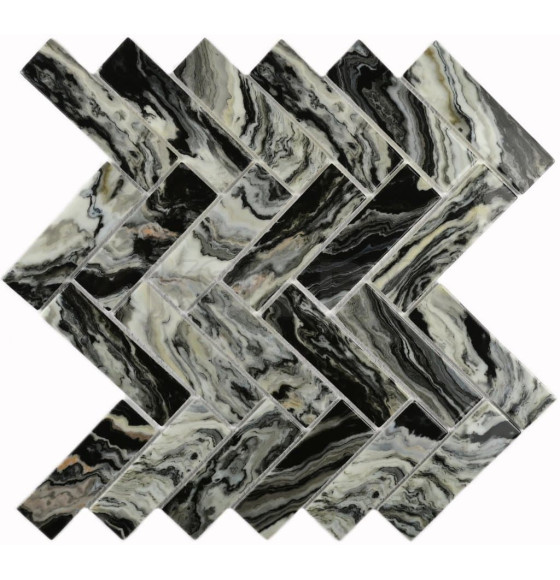 Мозаика Hadar Black 268*286 30*98*4.5