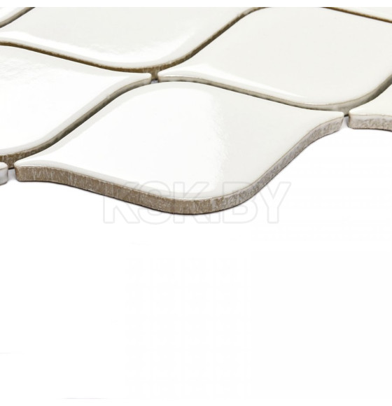 Мозаика Melany White glossy 6*48*86 264*280