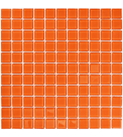 Мозаика Orange glass 4*25*25 300*300