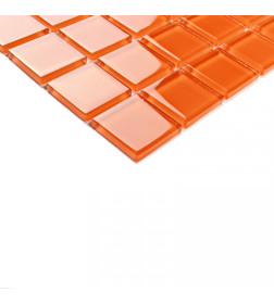 Мозаика Orange glass 4*25*25 300*300