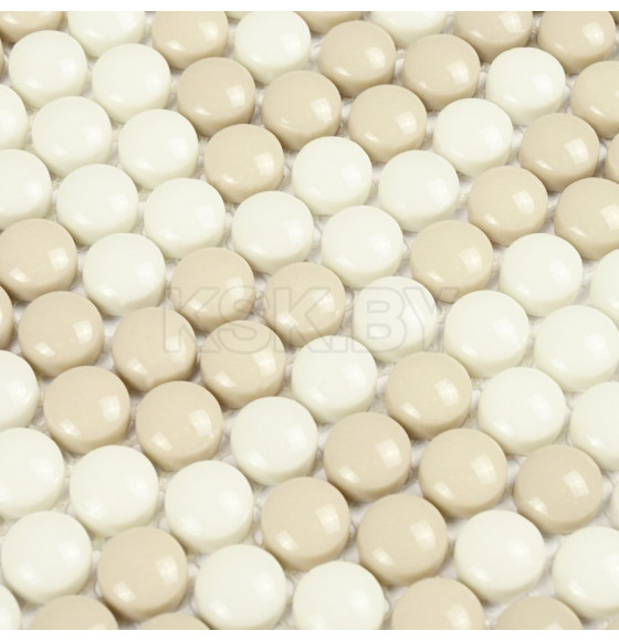 Мозаика Pixel cream  d12*6 325*318