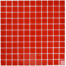 Мозаика Red glass 4*25*25 300*300