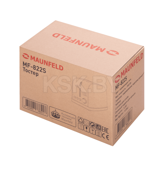 Тостер MAUNFELD MF-822S (КА-00017565) 