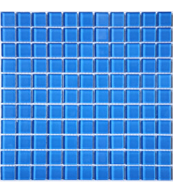 Мозаика Royal blue 4*25*25 300*300