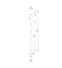 Подвесной светодиодный светильник 50257 LED 3W 4000K белый матовый 50257 LED