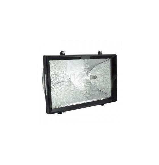 Прожектор галогенный RFG 001 Black 1500W 230V R7s IP54 черный ETP (33505) 