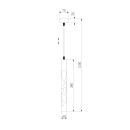 Светильник подвесной / черный матовый DLR037 12W 4200K (a055599) 
