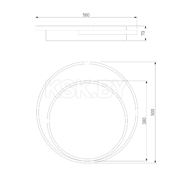 Светильник потолочный Eurosvet 90251/1 черный (a057125) 