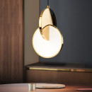 Светильник подвесной Eurosvet 50225/1 LED золото (a057336) 
