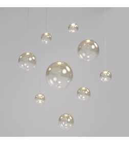Светильник подвесной Eurosvet 50230/1 LED янтарный