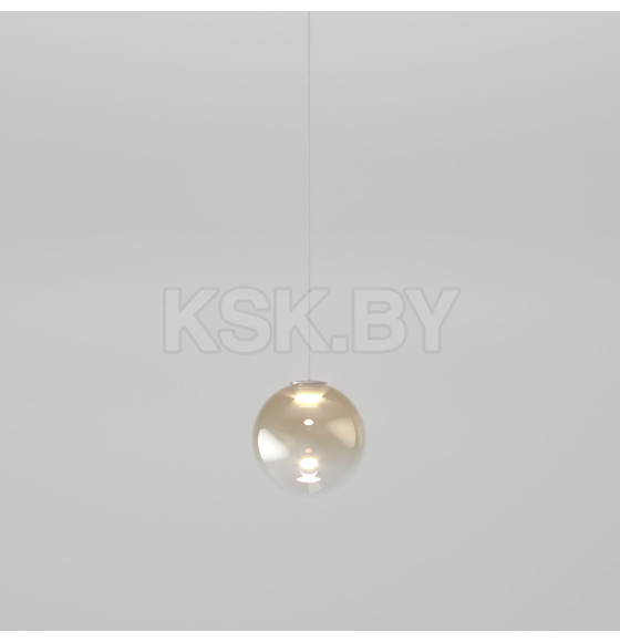 Светильник подвесной Eurosvet 50234/1 LED янтарный (a058640) 