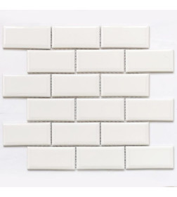 Мозаика Brick White 6*45*95 288*292