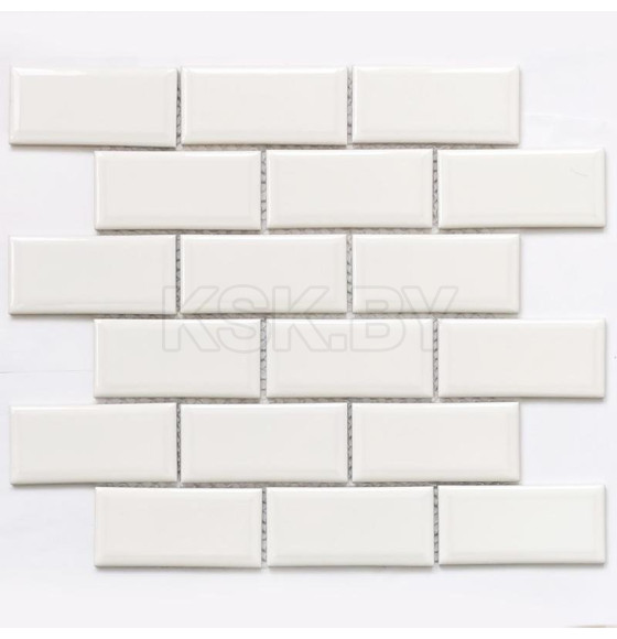 Мозаика Brick White 6*45*95 288*292