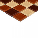 Мозаика Toffee mix 4*25*25 300*300