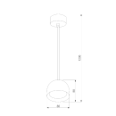 Подвесной светодиодный светильник Uno / графит 50261 LED (a065705) 