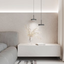Подвесной светильник Plate / графит 50260 LED (a065413) 
