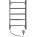 Полотенцесушитель Granula электрический Форма 50х80 (2-3-2) D32 (терморегулятор с таймером) слева