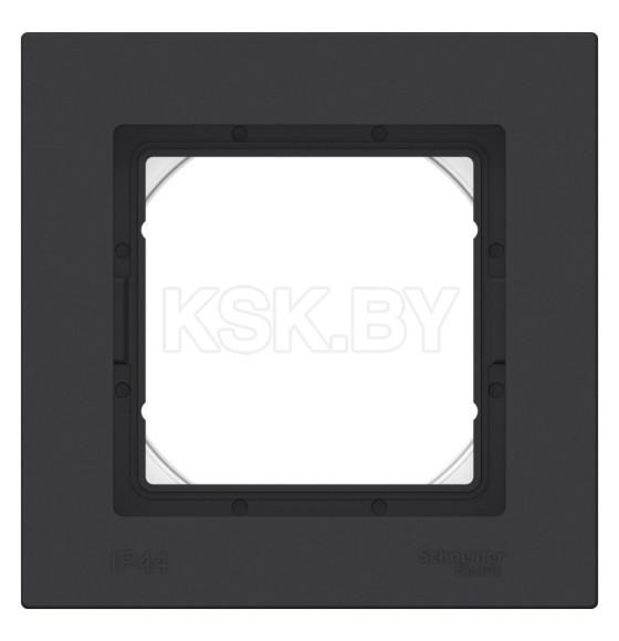 Рамка 1-ая IP44 | ATN441001 | SE Atlasdesigneee Aqua Карбон (ATN441001) 