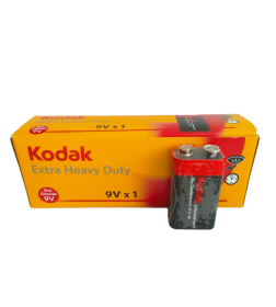 Батарейка "крона" 6F22-1BL 9V солевая EXTRA HEAVY DUTY KODAK