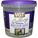 Штукатурка фактурная VGT "Морской бриз" база серебристо-белая МВ-101  1 кг