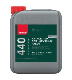 Неомид 440 Eco- деревозащитный состав для наружных работ концентрат (1:9) 5л 