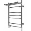 Полотенцесушитель Granula ЕВРО 50х80 (1-3-2 перекл.) (дуга) с полкой боковое подключение справа 50