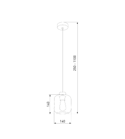 Светильник подвесной TK Lighting /  Marco 6695