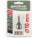 Коронка алмазная по керамограниту GRONE М14 10 мм (2290-531410) 