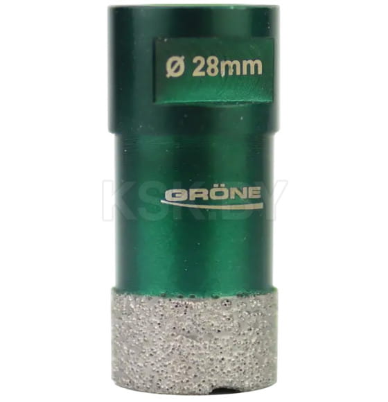 Коронка алмазная по керамограниту GRONE М14 28 мм (2290-531428) 