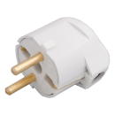 Вилка угловая (с/з, 16А, 250В) белая В16-242 Byletrica (В16-242) 